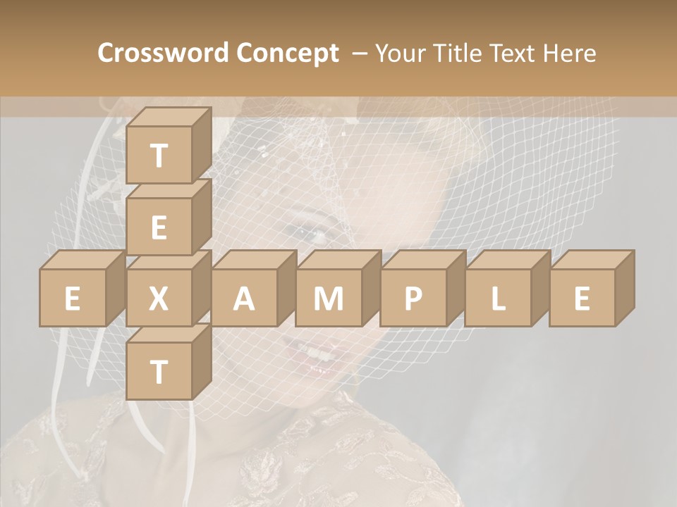 Laces Woman Stylish PowerPoint Template