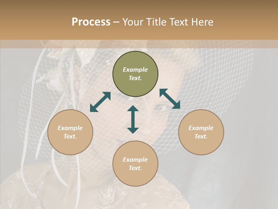 Laces Woman Stylish PowerPoint Template