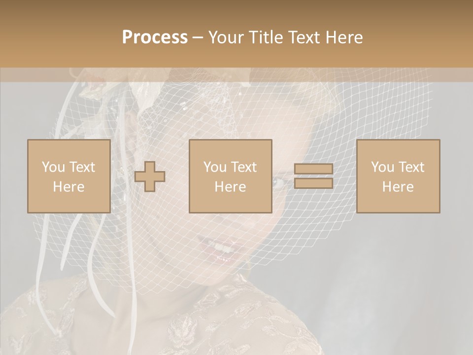 Laces Woman Stylish PowerPoint Template
