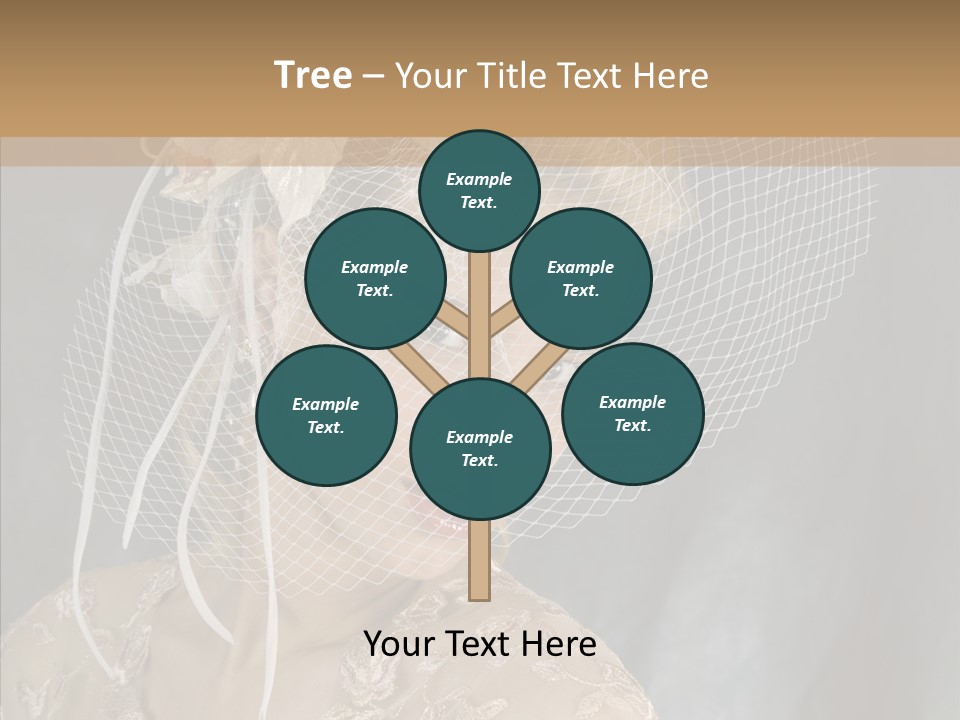 Laces Woman Stylish PowerPoint Template