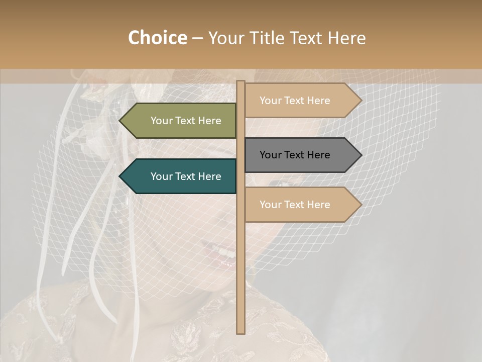 Laces Woman Stylish PowerPoint Template