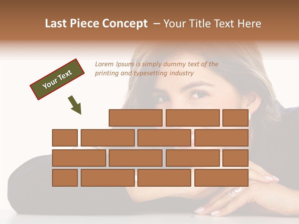 Dark  Lips PowerPoint Template