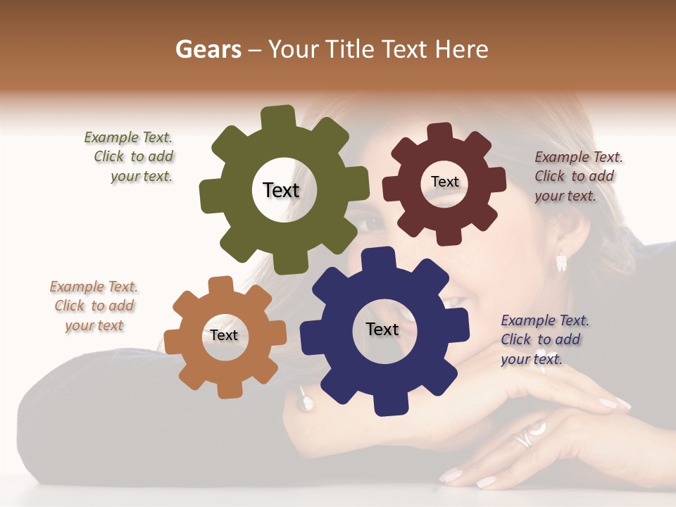 Dark  Lips PowerPoint Template