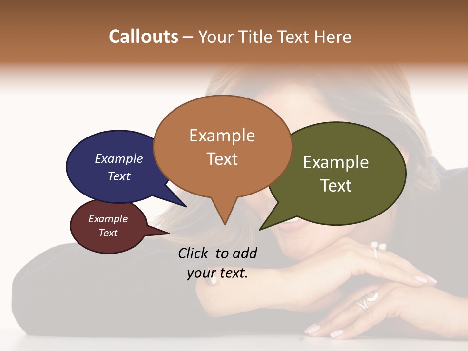 Dark  Lips PowerPoint Template