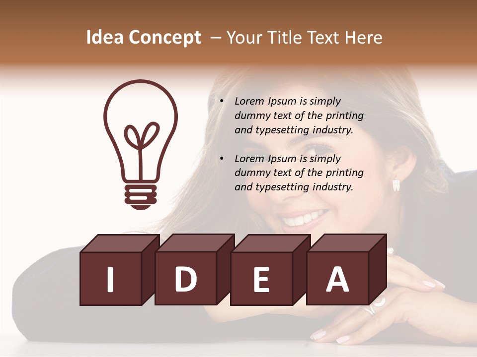 Dark  Lips PowerPoint Template