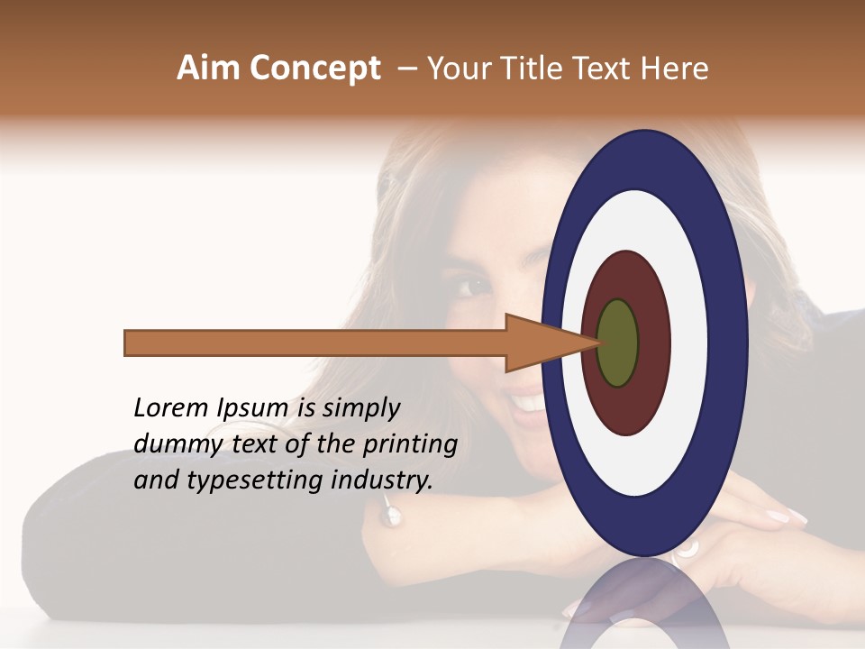 Dark  Lips PowerPoint Template