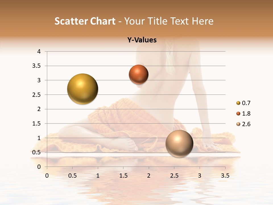 Braid Girl Pure PowerPoint Template