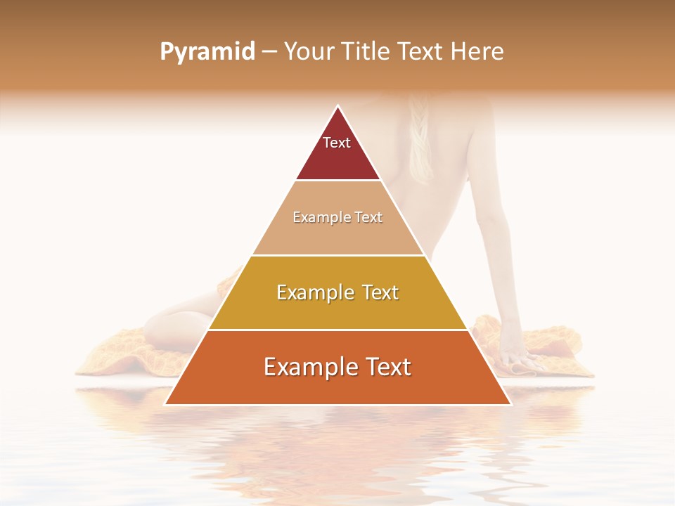 Braid Girl Pure PowerPoint Template