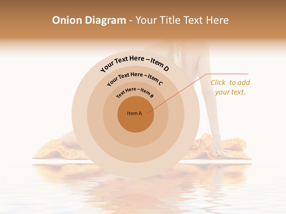 Braid Girl Pure PowerPoint Template