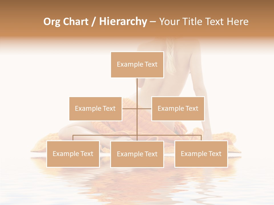 Braid Girl Pure PowerPoint Template