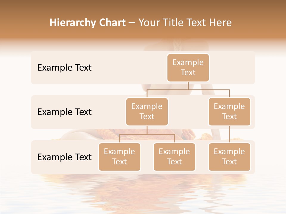 Braid Girl Pure PowerPoint Template