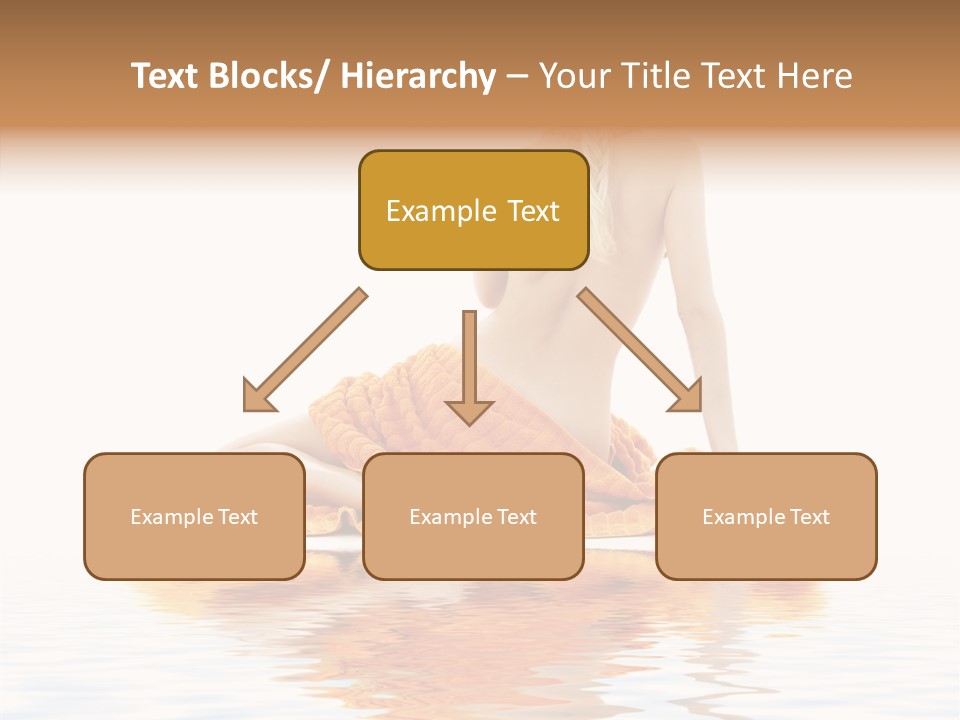 Braid Girl Pure PowerPoint Template