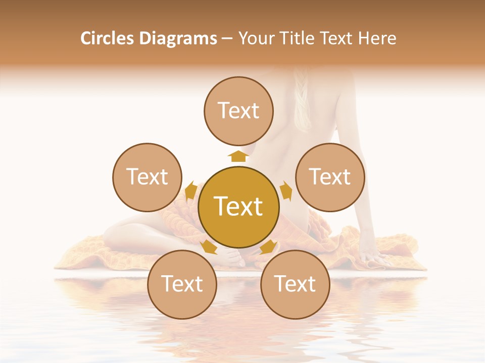 Braid Girl Pure PowerPoint Template