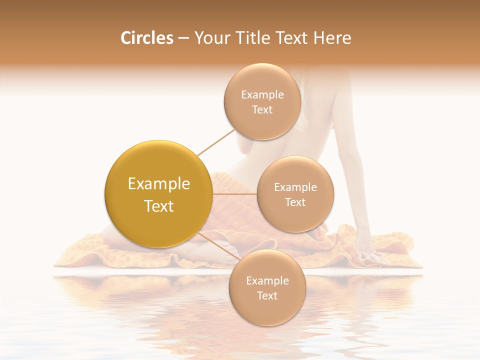 Braid Girl Pure PowerPoint Template