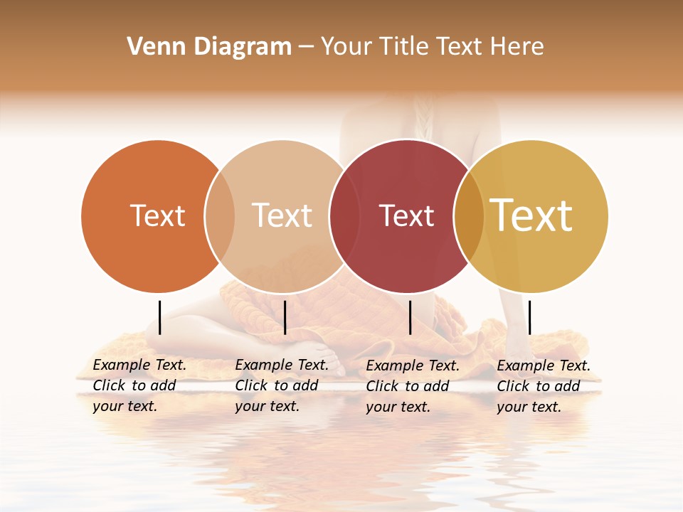 Braid Girl Pure PowerPoint Template