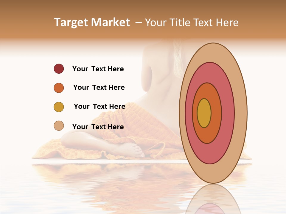 Braid Girl Pure PowerPoint Template