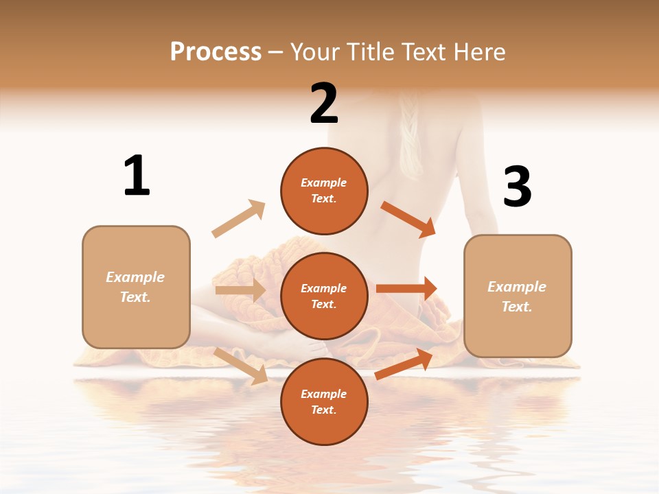 Braid Girl Pure PowerPoint Template