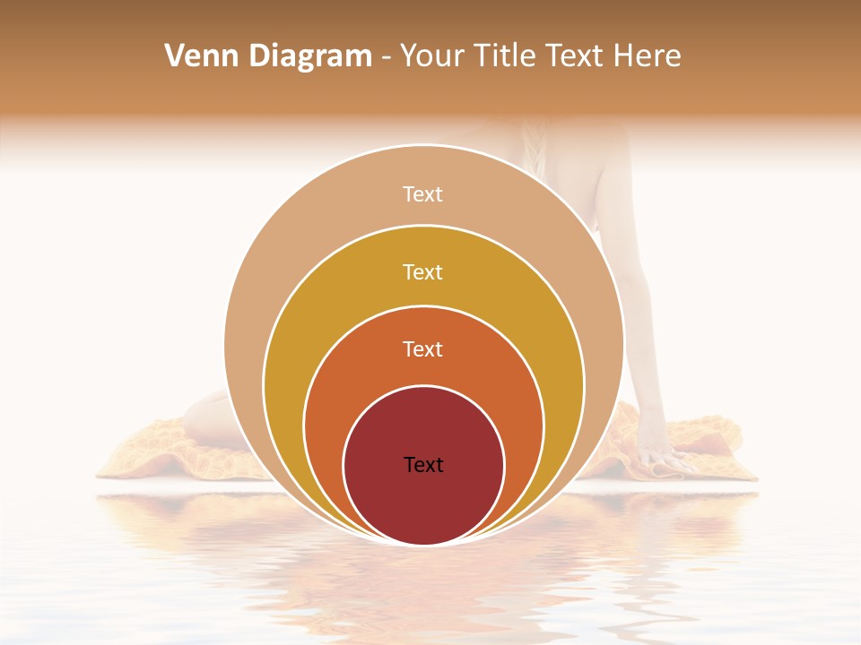 Braid Girl Pure PowerPoint Template