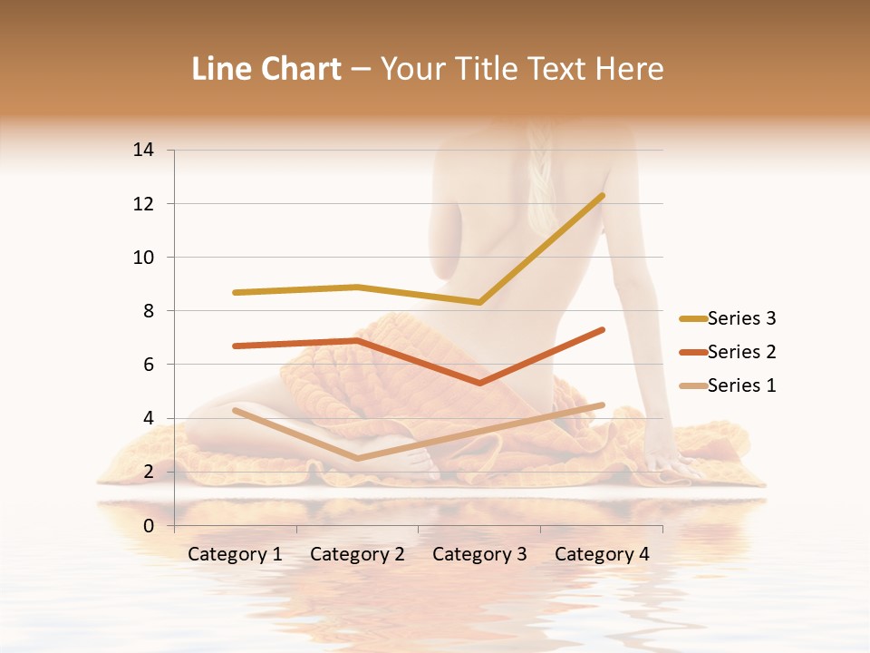 Braid Girl Pure PowerPoint Template