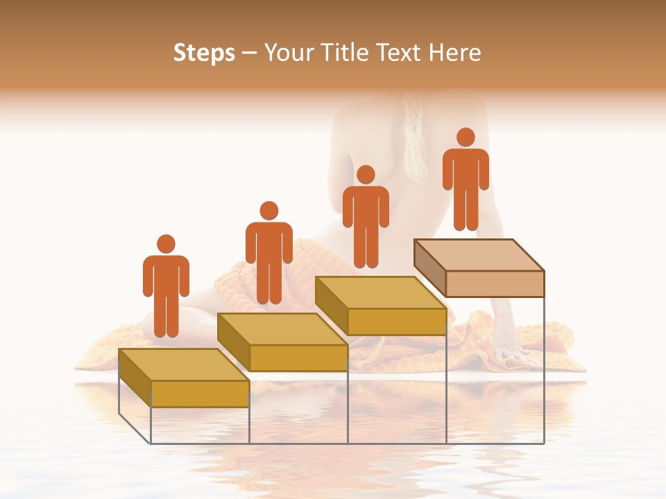 Braid Girl Pure PowerPoint Template