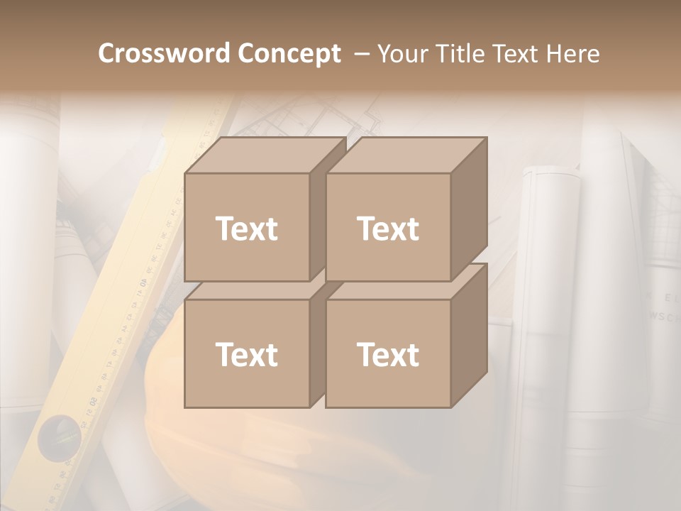 Renovation Pigment Repair PowerPoint Template
