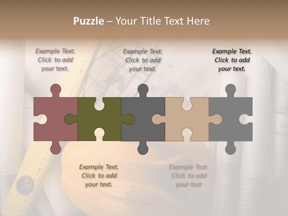 Renovation Pigment Repair PowerPoint Template