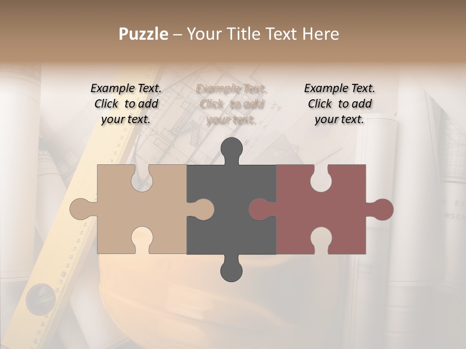 Renovation Pigment Repair PowerPoint Template