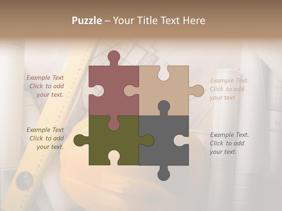 Renovation Pigment Repair PowerPoint Template