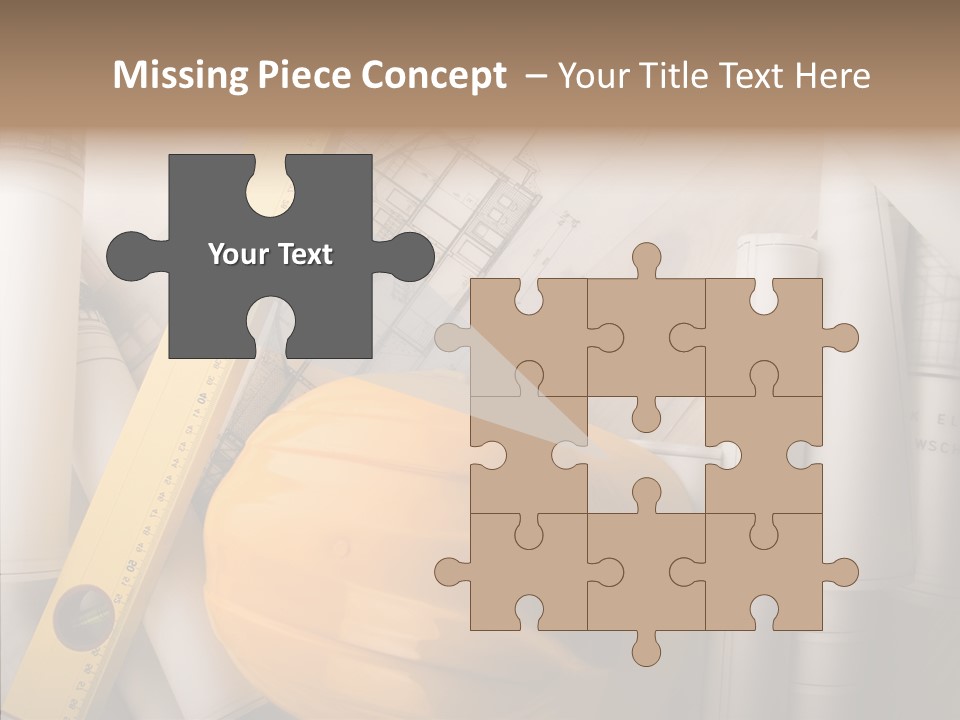 Renovation Pigment Repair PowerPoint Template