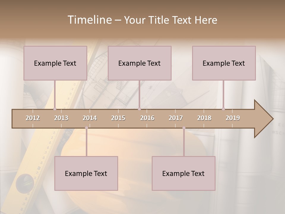 Renovation Pigment Repair PowerPoint Template