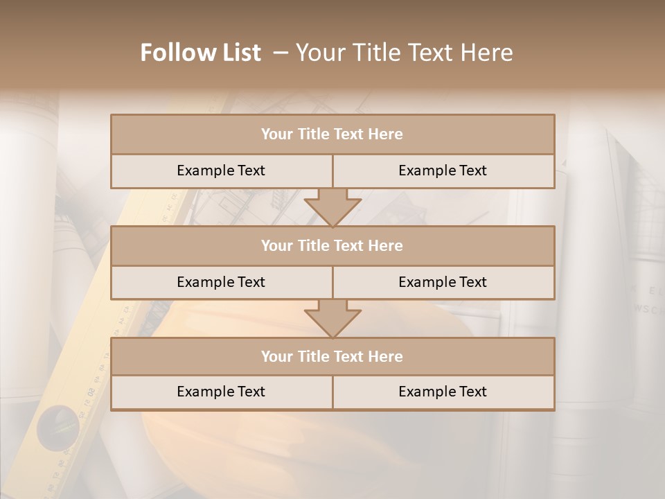 Renovation Pigment Repair PowerPoint Template