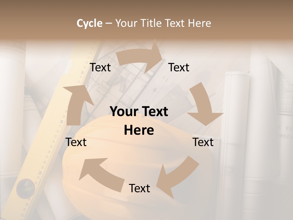 Renovation Pigment Repair PowerPoint Template