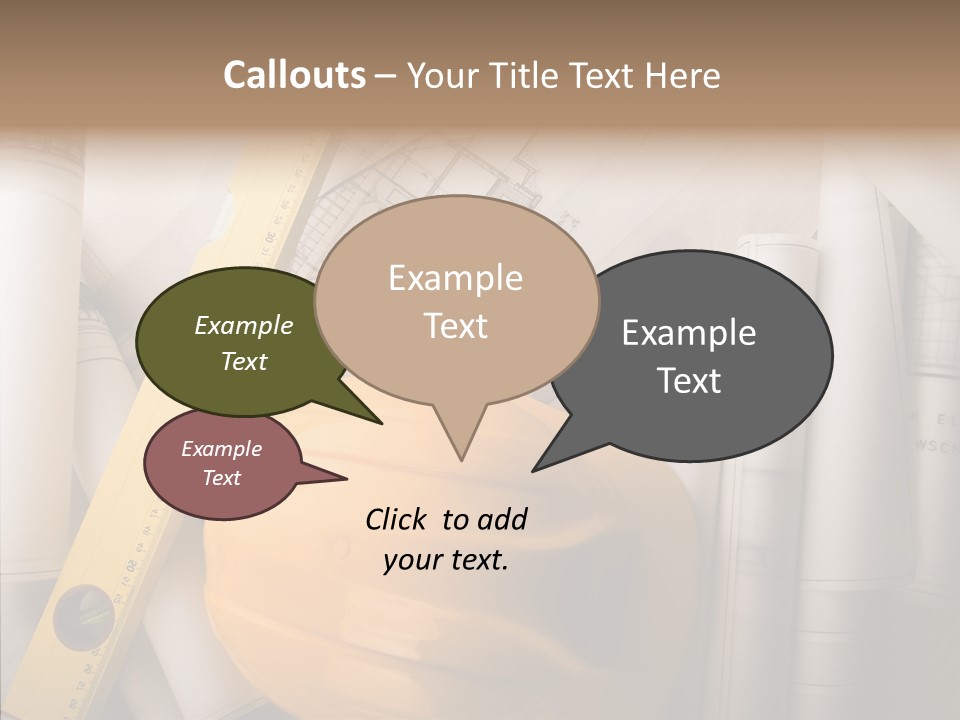 Renovation Pigment Repair PowerPoint Template