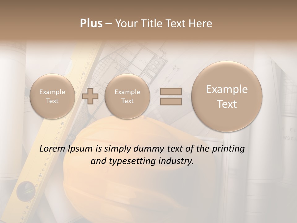 Renovation Pigment Repair PowerPoint Template