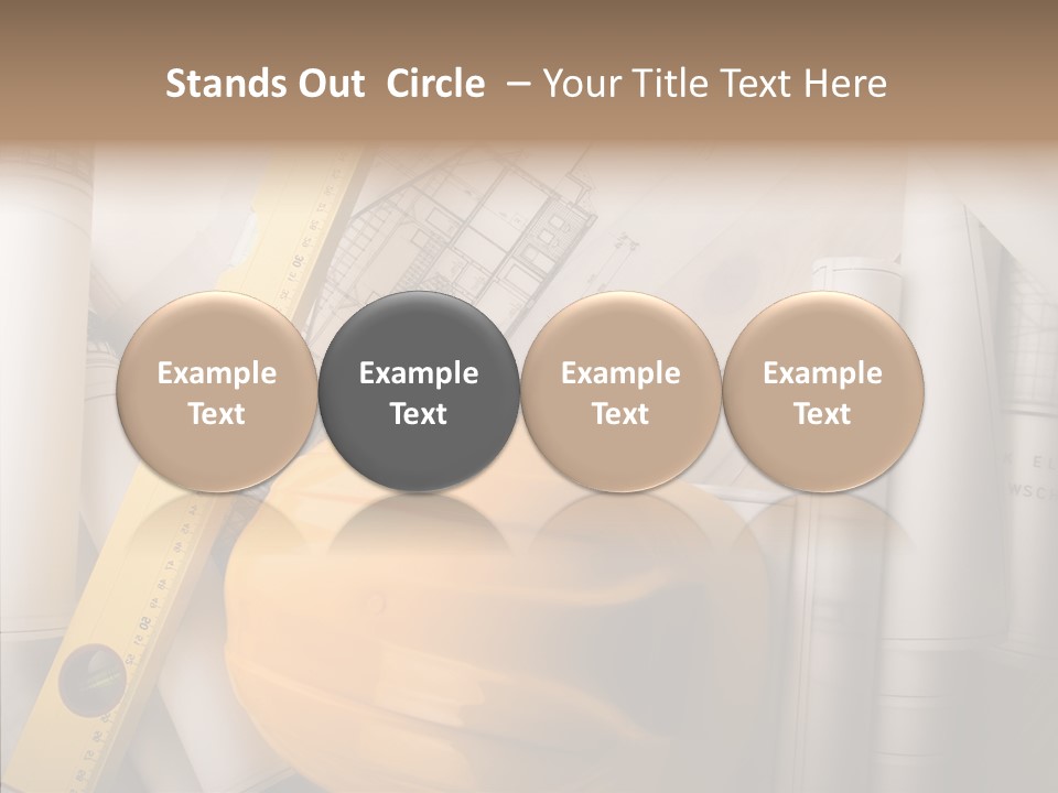 Renovation Pigment Repair PowerPoint Template