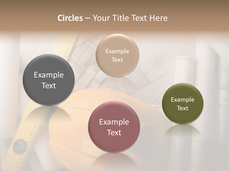 Renovation Pigment Repair PowerPoint Template