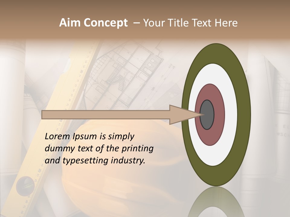 Renovation Pigment Repair PowerPoint Template