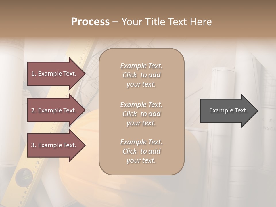 Renovation Pigment Repair PowerPoint Template