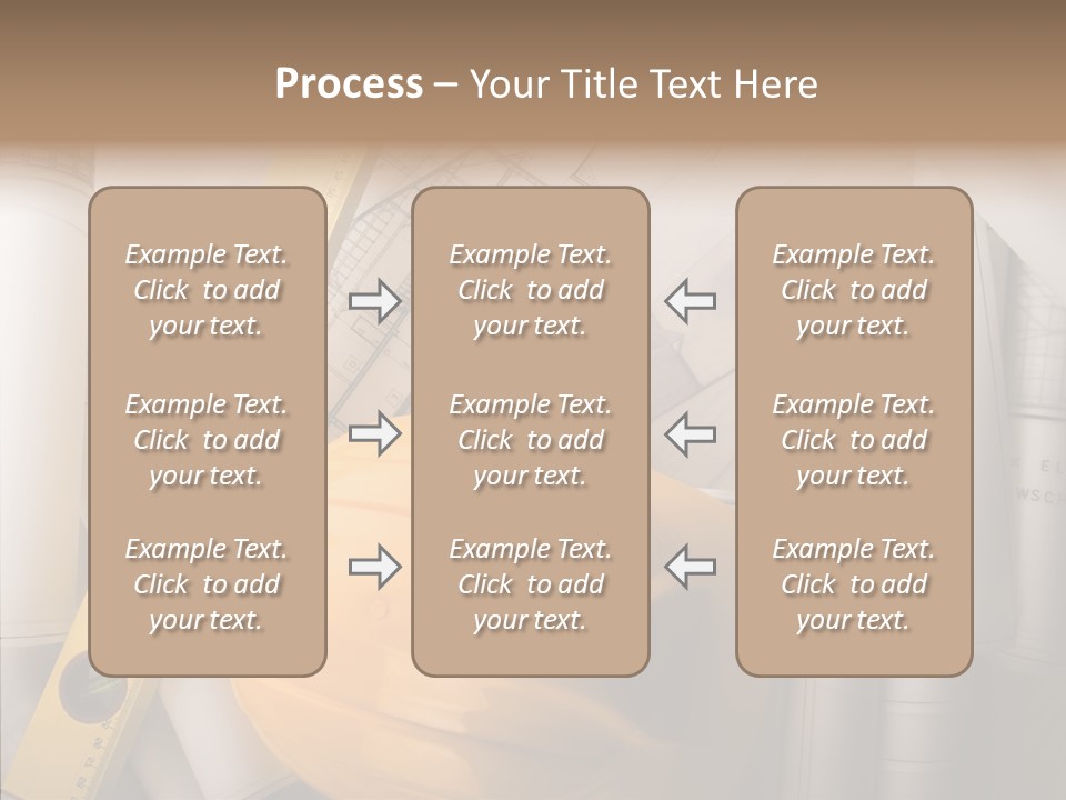 Renovation Pigment Repair PowerPoint Template