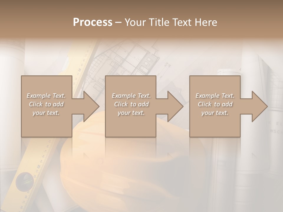 Renovation Pigment Repair PowerPoint Template