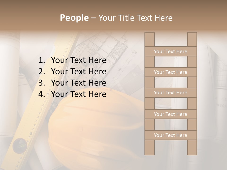 Renovation Pigment Repair PowerPoint Template