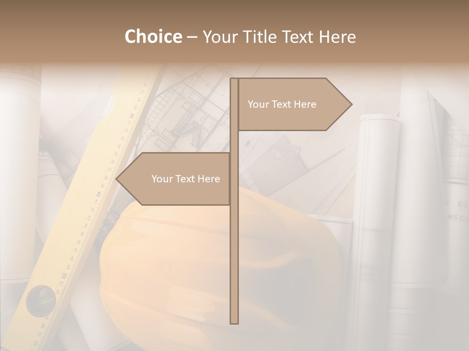 Renovation Pigment Repair PowerPoint Template