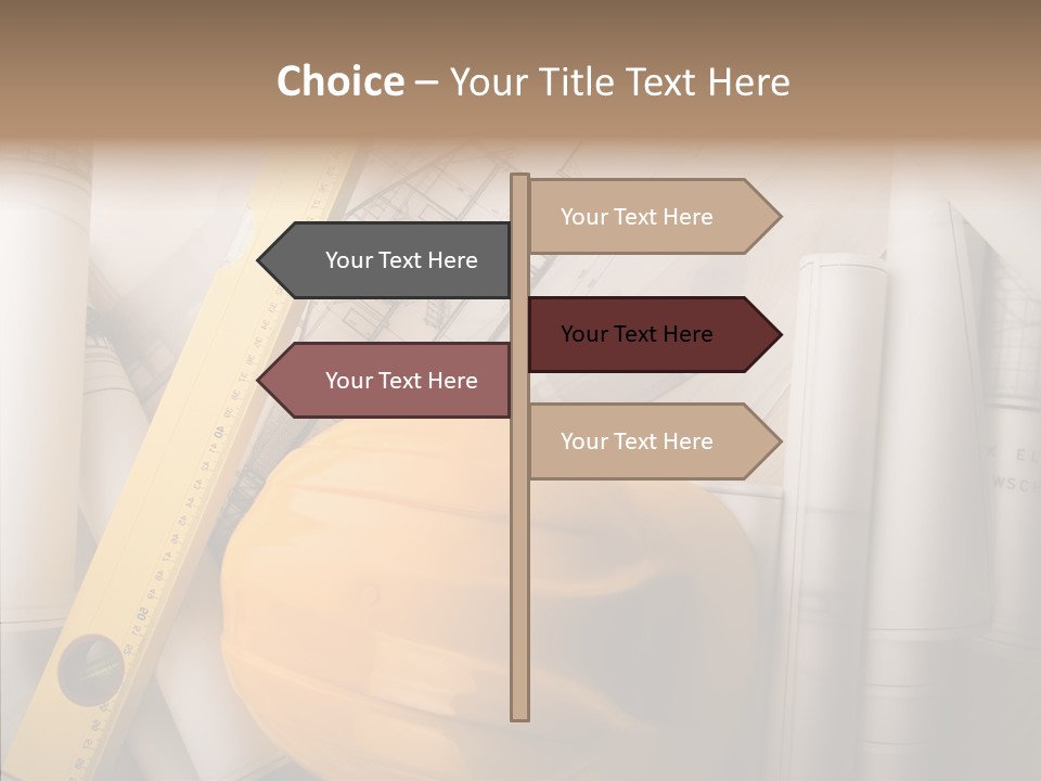 Renovation Pigment Repair PowerPoint Template