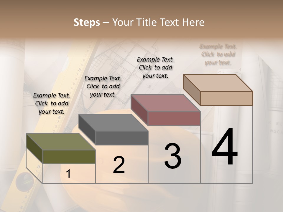 Renovation Pigment Repair PowerPoint Template