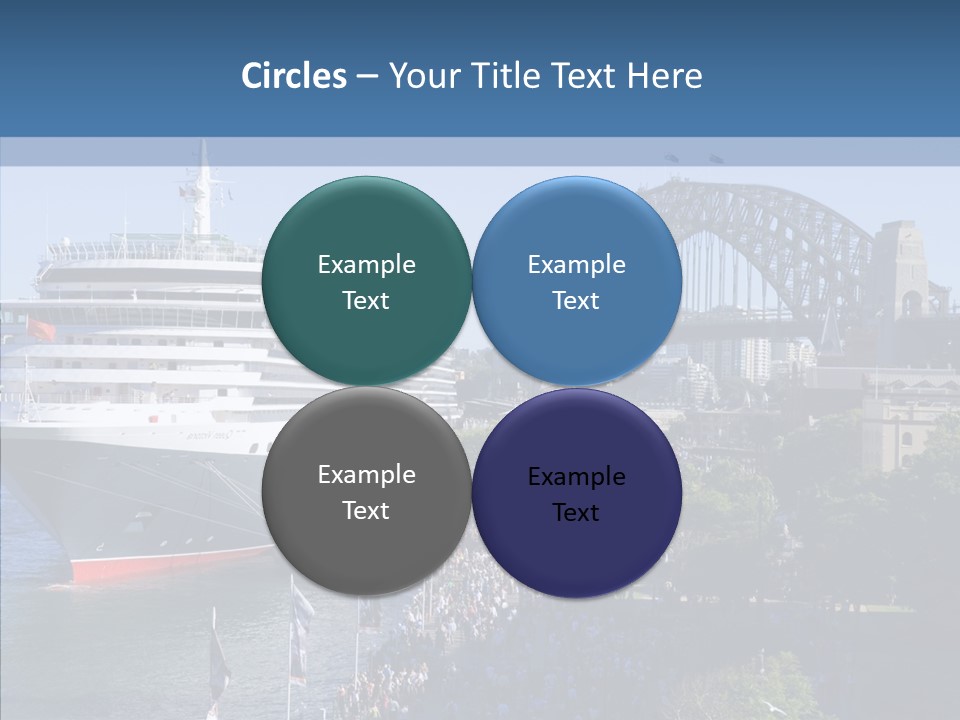 Cruise Bridge Journey PowerPoint Template