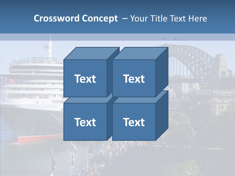 Cruise Bridge Journey PowerPoint Template