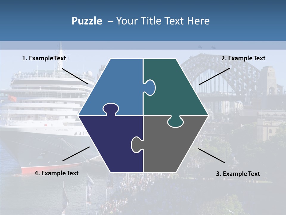 Cruise Bridge Journey PowerPoint Template