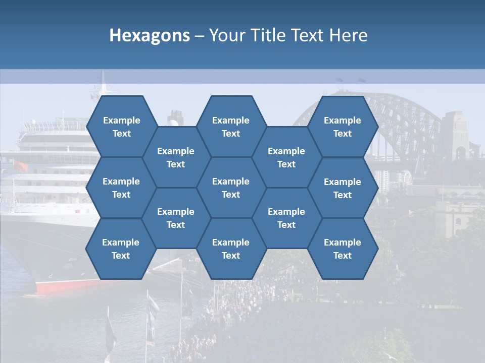 Cruise Bridge Journey PowerPoint Template