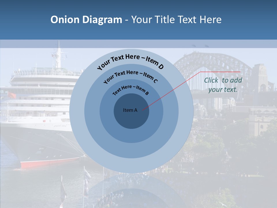 Cruise Bridge Journey PowerPoint Template