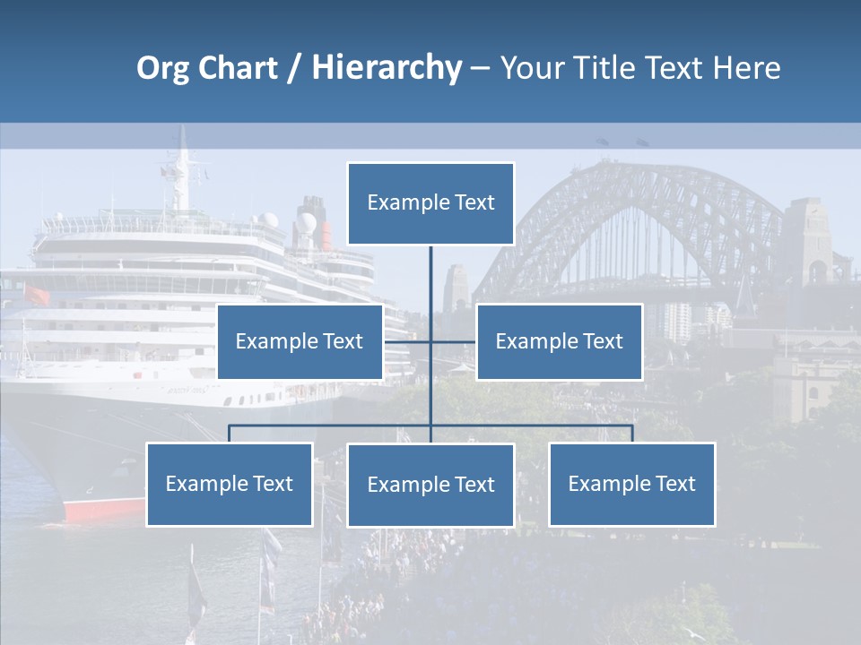 Cruise Bridge Journey PowerPoint Template